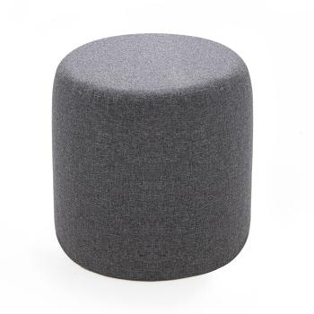 Taburetka Silindir Pouf Anthracite