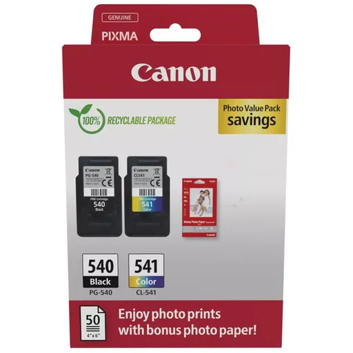 CANON PG-540 - originálna cartridge, čierna + farebná