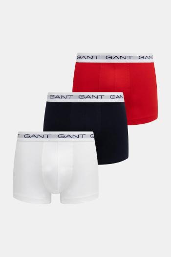 Boxerky Gant 3-pak biela farba, 900023003