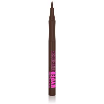 MAYBELLINE NEW YORK Hyper Precise očná linka v pere odtieň 001 Forest 1 ml