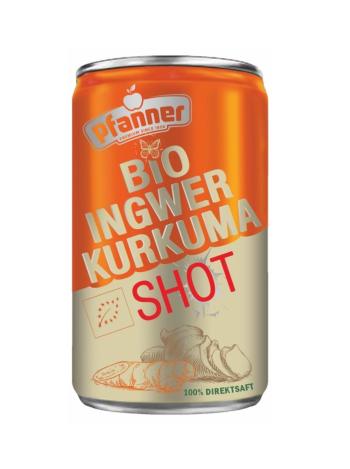 PFANNER Ginger Curcuma shot BIO 150 ml