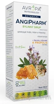 AVROPA AngiPharm bylinný sirup 200ml
