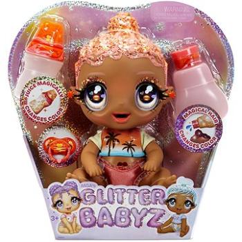 Glitter Babyz Bábika Solana Sunburst (Coral Pink/Sunset) (0035051577294)