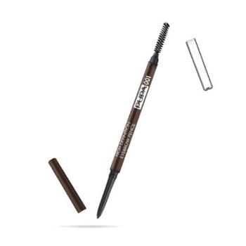 PUPA Milano Automatická ceruzka na obočie s hrebienkom (High Definition Eyebrow Pencil) 0,9 g 002 Brown