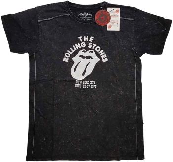 The Rolling Stones Tričko NYC '75 Unisex Black L