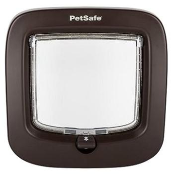 PetSafe Manuálne dvierka pre mačky a psov DeLuxe, hnedé (729849167315)