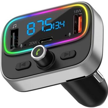 AlzaPower FM Transmitter F140 čierny (APW-FMTV3)
