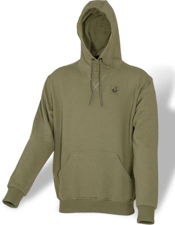 Black cat mikina cat hoodie khaki - xxxl