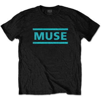 Muse tričko Light Blue Logo  one_size