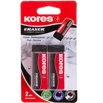 KORES KE20 60 × 21 × 10 mm, čierna – balenie 2 ks (40212)