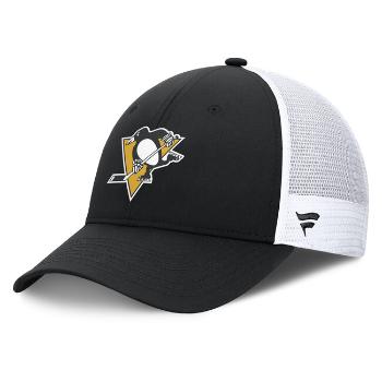 Fanatics NHL Authentic Pro Rink Structured Adjustable Snapback Pittsburgh Penguins Black/White - UNI