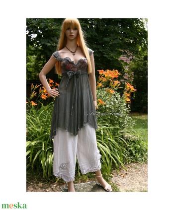 NATALIE - exkluzív muszlin-brokát tunika