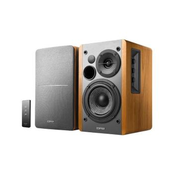 EDIFIER reproduktory R1280T, Aktívne, 42W, WiiM Mini Smart Wi-Fi Audio Streamer, hnedá