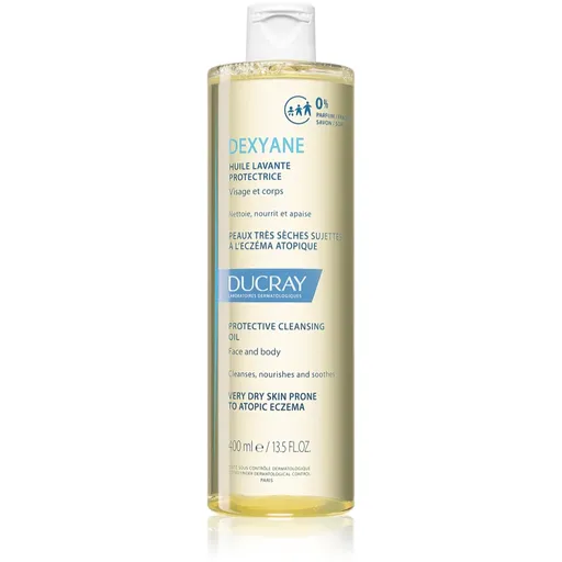 Ducray Dexyane čistiaci olej pre veľmi suchú citlivú a atopickú pokožku 400 ml