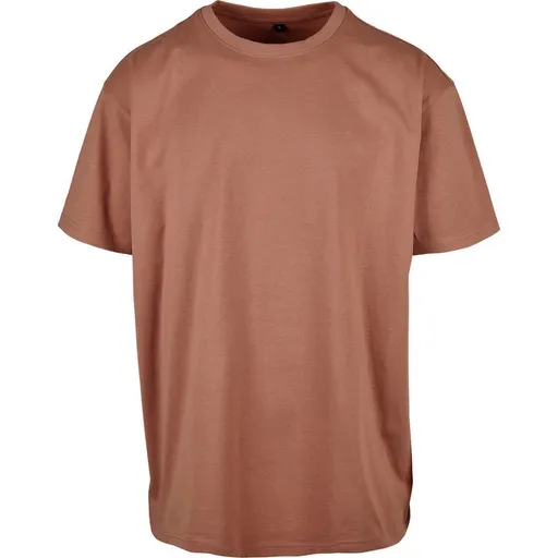 Build Your Brand Pánske tričko Heavy Oversize Tee - Bark | 5XL
