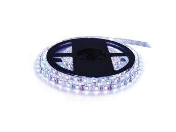 LED pásik 12V 3528 120LED/m IP65 max. 9.6W/m studená biela (cievka 5m) GETI