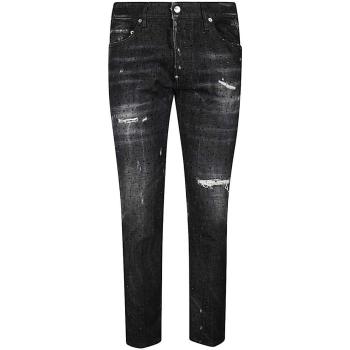 Dsquared  S74LB0814  Džínsy Skinny Čierna