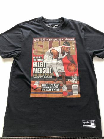Mitchell & Ness NBA Slam Tee Philadelphia 76ERS Allen Iverson black - L