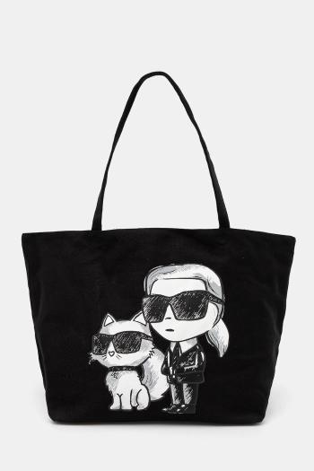 Kabelka Karl Lagerfeld čierna farba, A1W50085