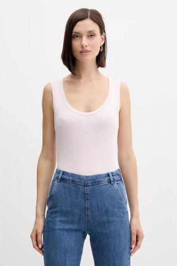 Bavlnený top United Colors of Benetton šedá farba, 3GA2DH010