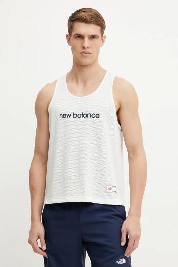Obojstranné tréningové tričko New Balance čierna farba, MT51608BK