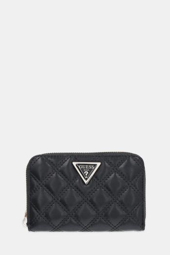 Peňaženka Guess GIULLY dámska, čierna farba, SWQG87 48140