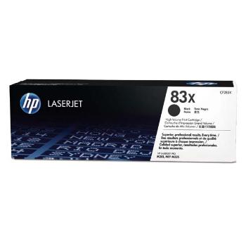 HP originál toner CF283X, black, 2200str., HP 83X, HP LaserJet Pro M201, M225, MFP M225dn, 830g, O, čierna