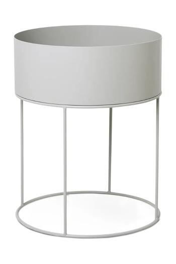 Kvetináč s rámom ferm LIVING Plant Box 40 x 50 cm šedá farba