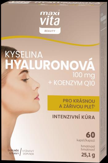 MAXI VITA Beauty Kys. hyaluronová+koenzym Q10, 60 kapslí