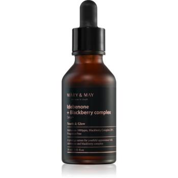 MARY & MAY Idebenone + Blackberry Complex Serum antioxidačné sérum pre rozjasnenie a vyhladenie pleti 30 ml