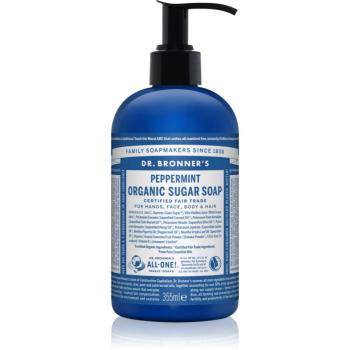 Dr. Bronner’s Peppermint tekuté mydlo na telo a vlasy 355 ml