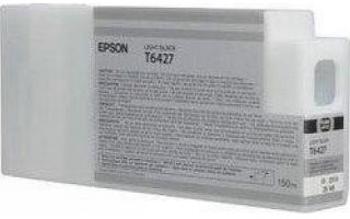 Epson T642700 svetle čierna (light black) originálna cartridge