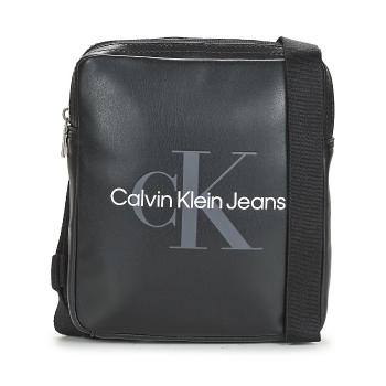 Calvin Klein Jeans  MONOGRAM SOFT REPORTER18  Vrecúška/Malé kabelky Čierna