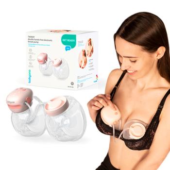 BABYONO Odsávačka materského mlieka duo elektrická Double Twinny