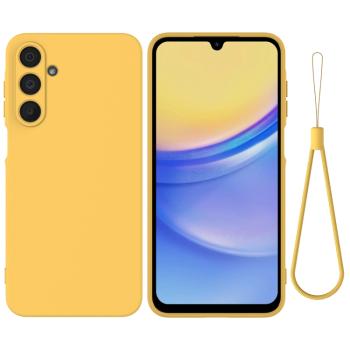 RUBBER Ochranný obal pre Samsung Galaxy A16 / A16 5G žltý