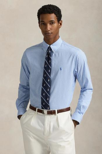 Košeľa Polo Ralph Lauren pánska, slim, s golierom button-down, 710929344