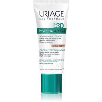 Uriage Hyséac 3-Regul komplexná tónovacia starostlivosť proti nedokonalostiam pleti SPF 30 40 ml