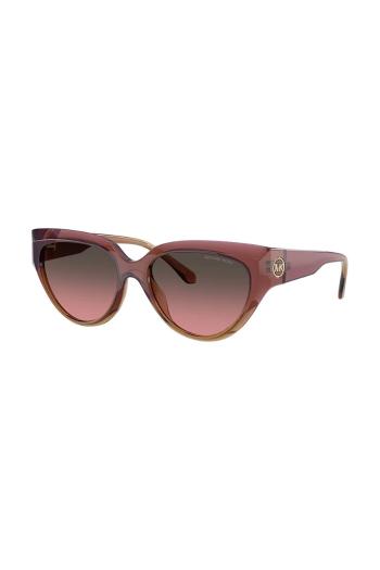 Slnečné okuliare Michael Kors dámske, oranžová farba, 0MK2241U
