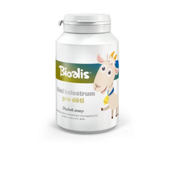 BIOALIS Kozie kolostrum pre deti 140 kapsúl