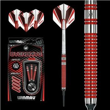 Šipky Winmau soft Overdrive 20g, 90% wolfram (17489)