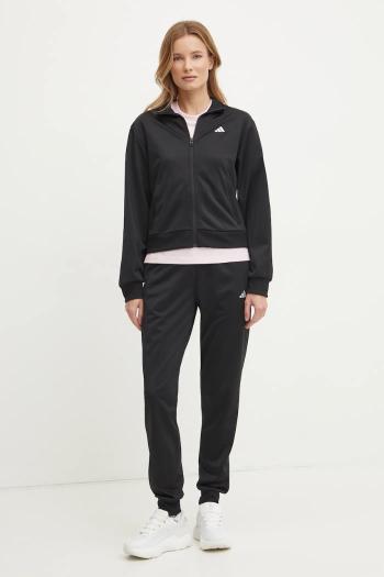 Tepláková súprava adidas Feelcozy dámska, čierna farba, JD4475