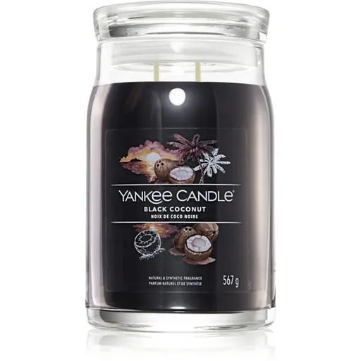 Yankee Candle Black Coconut vonná sviečka Signature 567 g