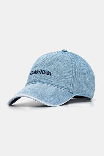 Bavlnená šiltovka Calvin Klein s nášivkou, LV04G5068G