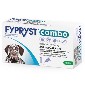 FYPRYST combo spot-on 268 mg/241,2 mg veľké psy 20-40 kg 1x2,68 ml