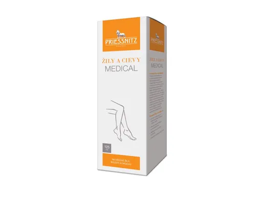 Priessnitz Žily a cievy Medical 125ml