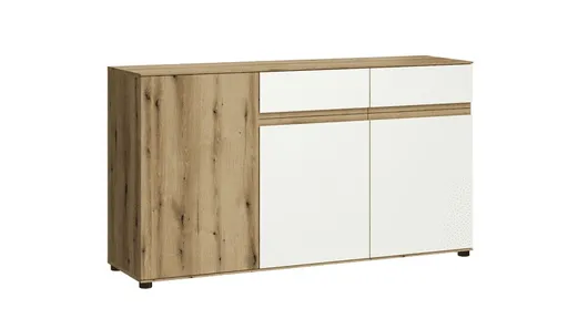 ArtExt Komoda CAMINO 3D2S | dub evoke/biela
