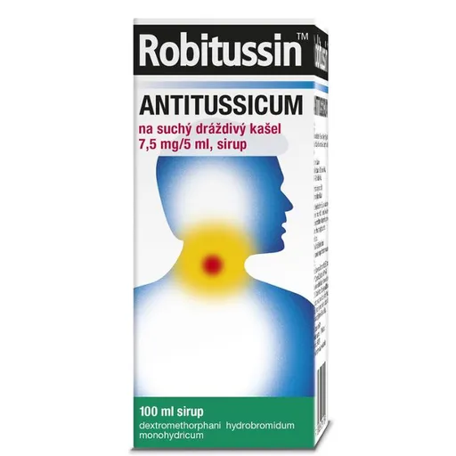 Robitussin sirup antitussikum 100ml