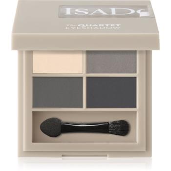 IsaDora The Eyeshadow Quartet paletka očných tieňov odtieň 03 Smoky Eyes 3.5 g