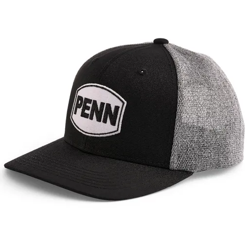 Penn šiltovka trucker black cap heather grey