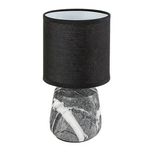 Rabalux 74066 stolná lampa Nalisa, valcovitá, čierna